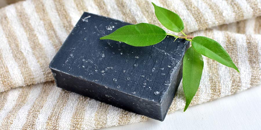 jabon negro detox de carbon activado